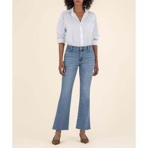 Kut from the Kloth Kelsey Mid Rise Ankle Flare Size 1010 / Motivation W/Med Base